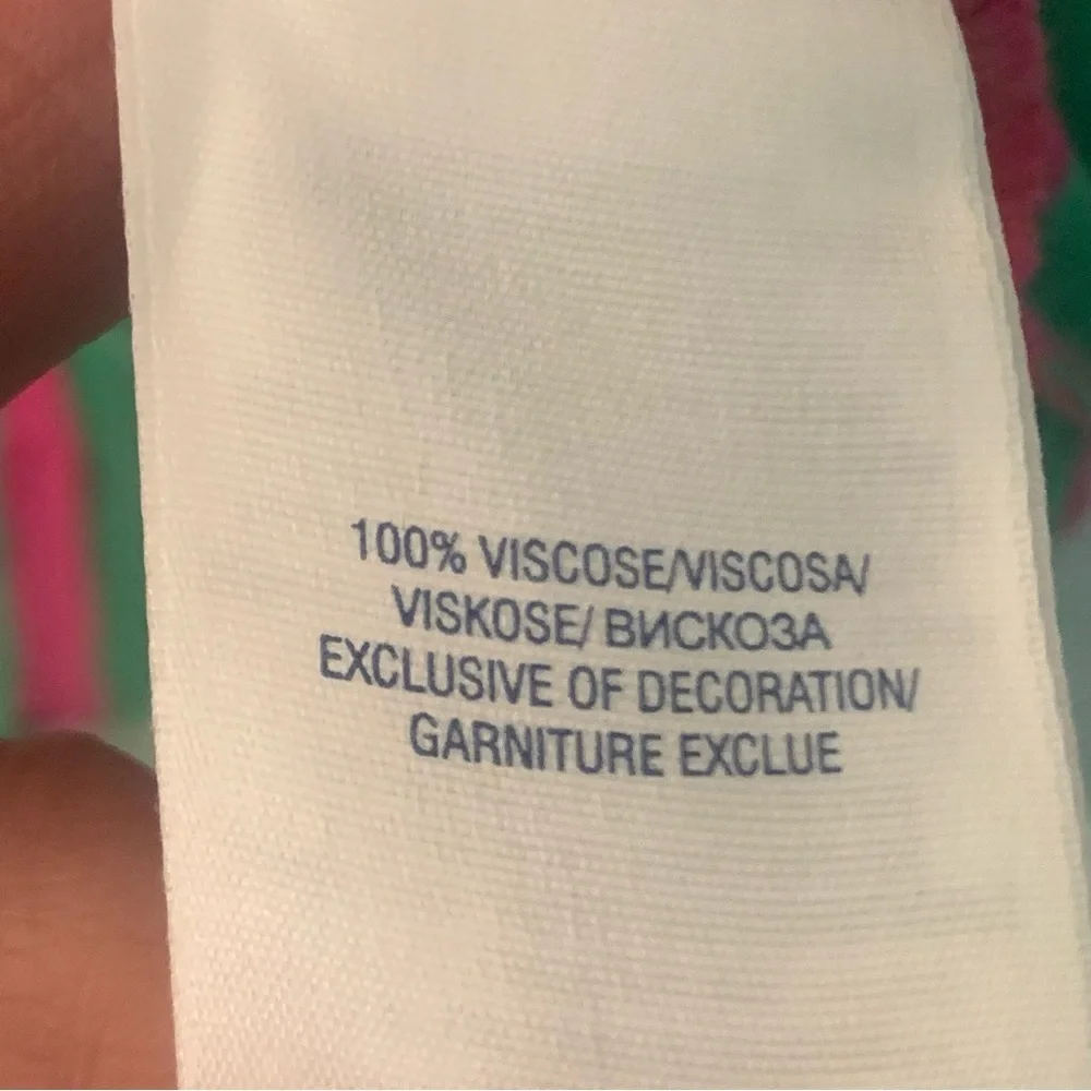 RALPH LAUREN Striped Jersey Knit Sleeveless Dress Pink & Green Loose Fit M 8/10 - Picture 12 of 15